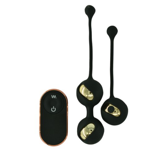Set Bile Vaginale One-Duo Remote Control 9 Moduri Vibratii Mokko Toys