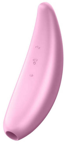 Stimulator Clitoris Curvy 3+ Air Pulse&Vibration Satisfyer