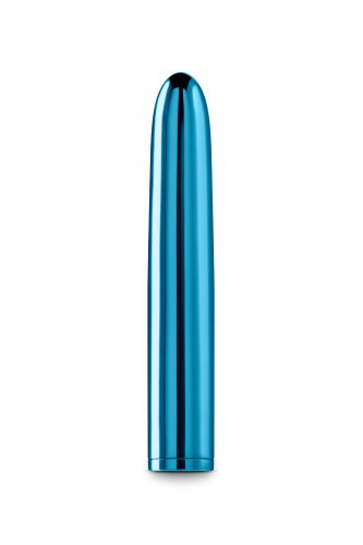 Vibrator Chroma, 10 Moduri Vibratii, ABS, USB, Albastru, 17 cm