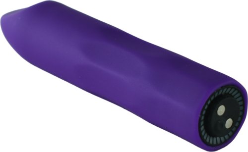 Vibrator Glont Aslan, 10 Moduri Vibratii Puternice, Silicon, USB Magnetic, Mov, 8.5 cm Mokko Toys