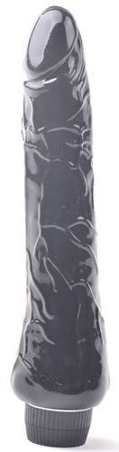 Vibrator negru 25 cm Dumas