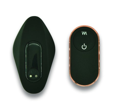 Vibrator Wearable Pelly Remote Control 9 Moduri Vibratii Silicon USB Negru Guilty Toys