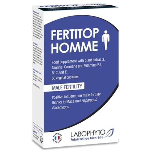 Capsule FertiTop HOMME LaboPhyto, pentru fertilitatea barbatilor, 60 buc
