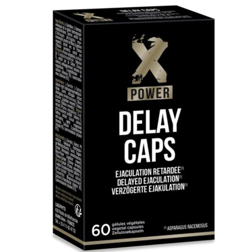Capsule premium naturale XPower Delay Caps, pentru intarziere ejaculare, 60 capsule