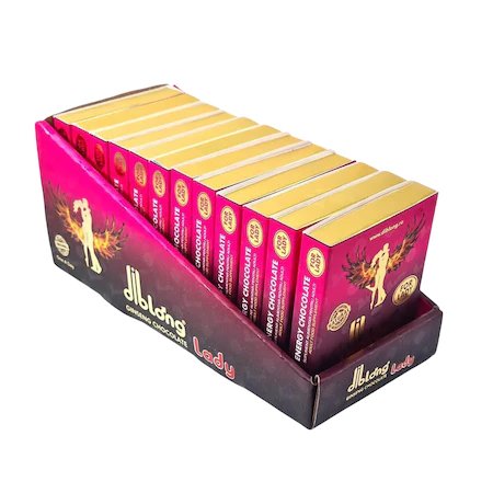 Cutie 12 afrodisiace ciocolata premium concentrat, DIBLONG ENERGY CHOCOLATE for LADY, pentru stimulare sexuala si orgasm intens femei, 288g