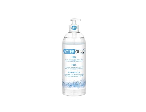 Gel lubrifiant clasic WaterGLide Feel, foarte alunecos, 1 litru