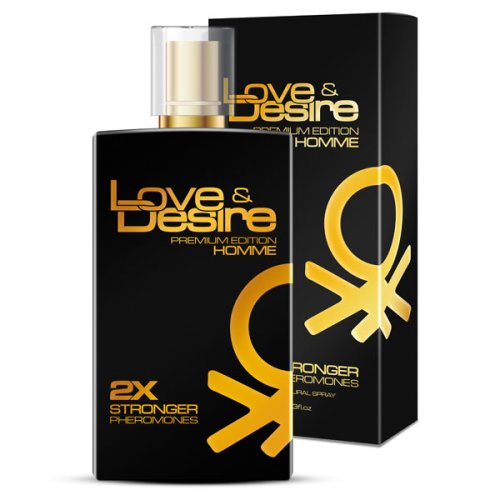 Parfum cu feromoni Love & Desire GOLD, SHS, pentru barbati, 100 ml