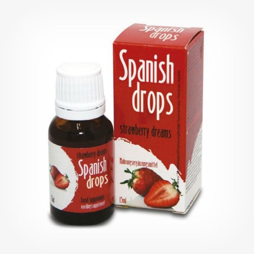 Picaturi afrodisiace Spanish Fly Strawberry Dreams - Capsuni, 15 ml