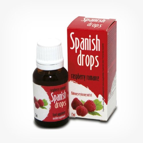 Picaturi afrodiziace Spanish Fly Raspberry Romance - Zmeura, 15 ml