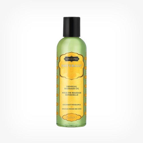 Ulei de masaj Kamasutra Naturals Massage Oil, Coconut Pineapple, 59 ml